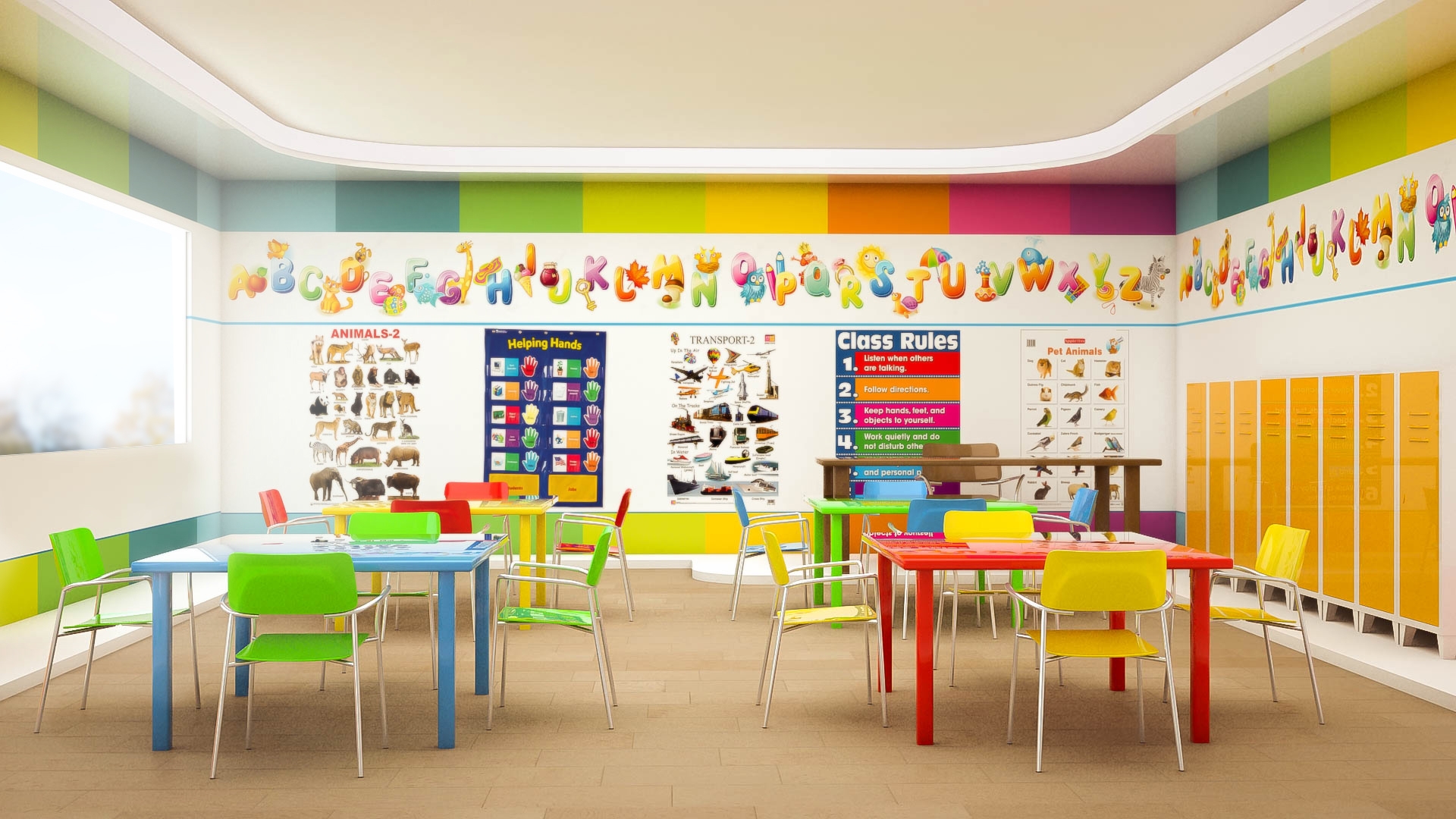 The importance of age-appropriate childcare classroom design